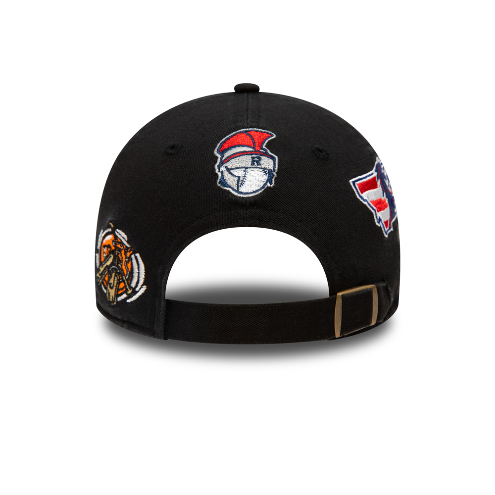Port City Roosters Abzeichen Schwarz Casual Classic Cap