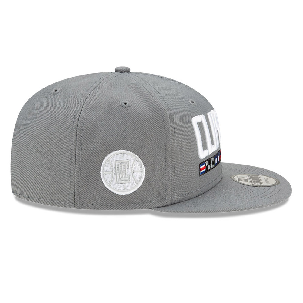 Casquette LA Clippers Earned Edition 9FIFTY Grise
