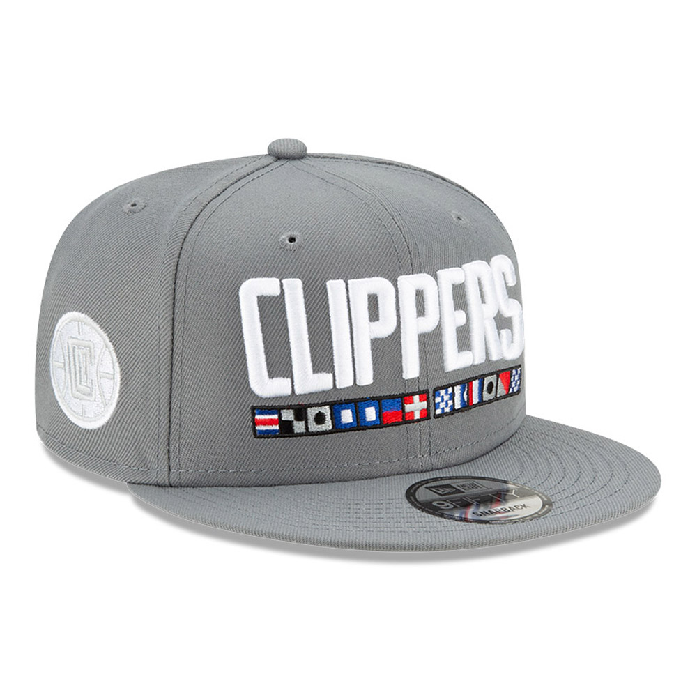 Casquette LA Clippers Earned Edition 9FIFTY Grise
