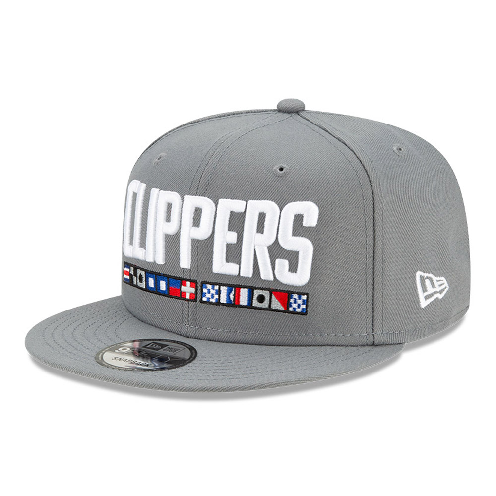 LA Clippers Earned Edition Grau 9FIFTY Cap