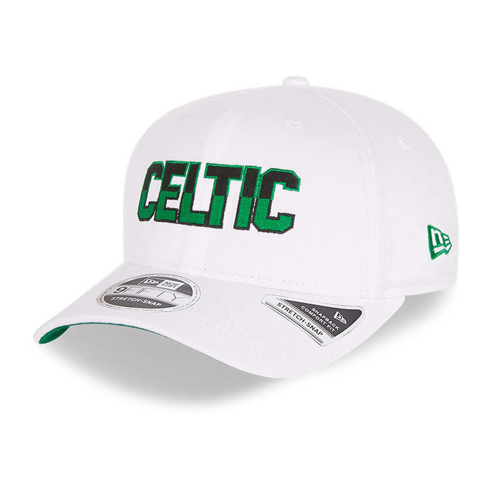 Celtic FC Mot-symbole blanc 9FIFTY Stretch Snap Cap