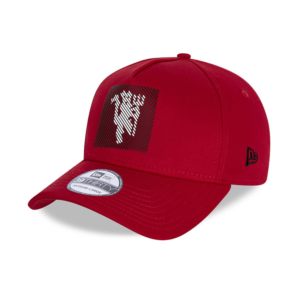 Manchester United Devil Print Rouge 39THIRTY Casquette