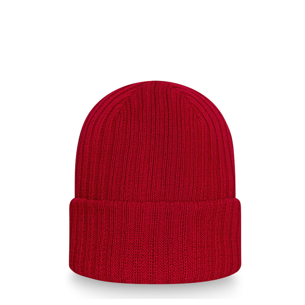 Cappello berretto con polsino rosso patch logo Manchester United
