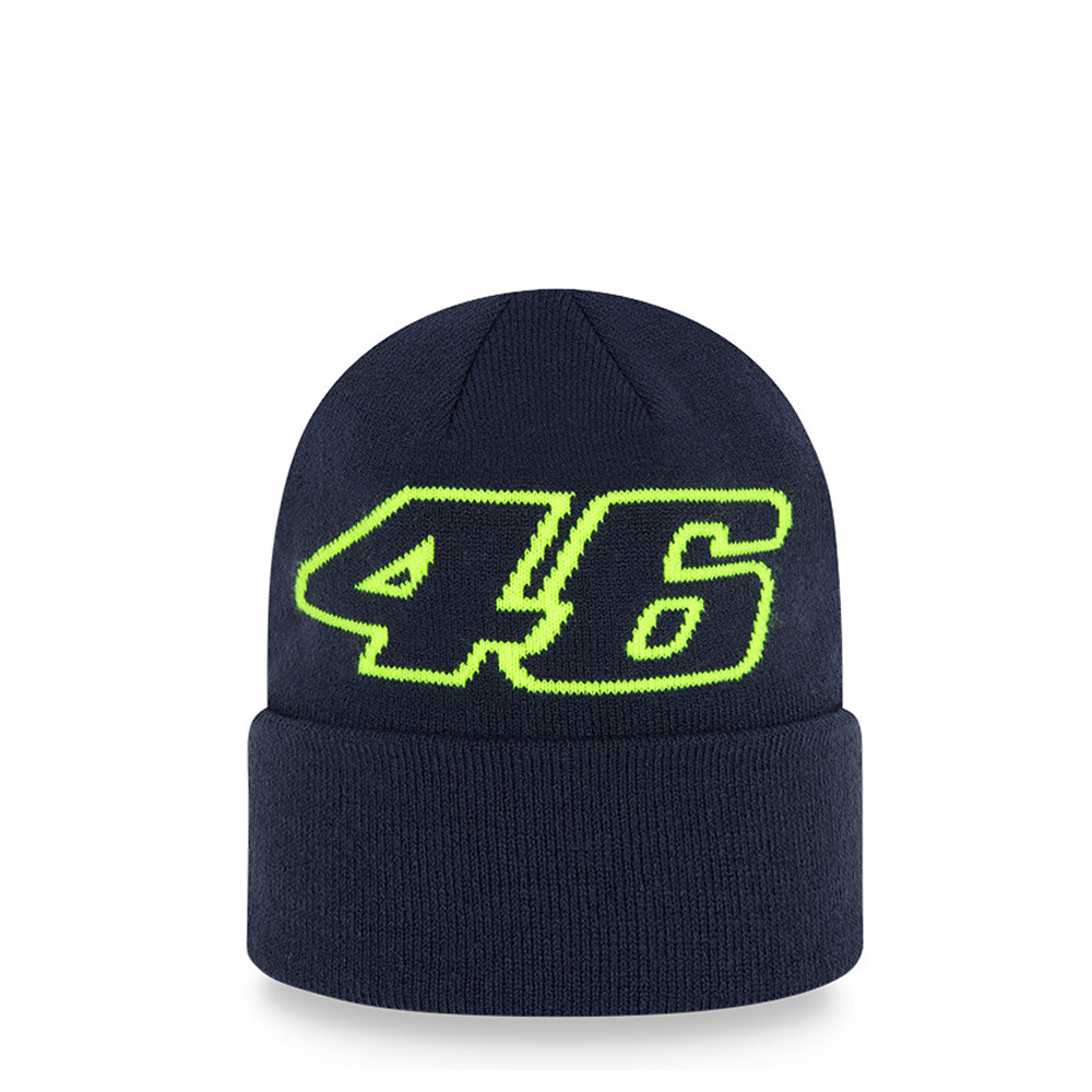VR46 Keyline Blu Cuff Beanie Hat