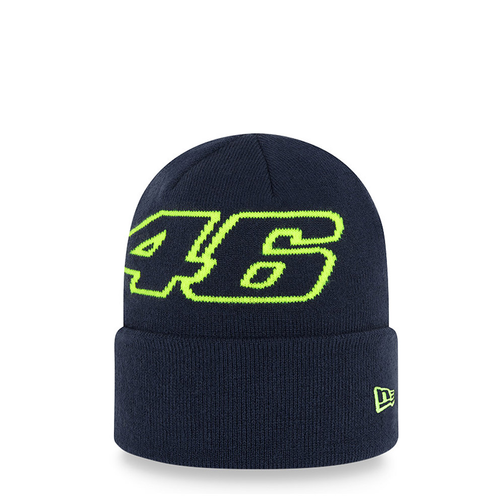 VR46 Keyline Blu Cuff Beanie Hat