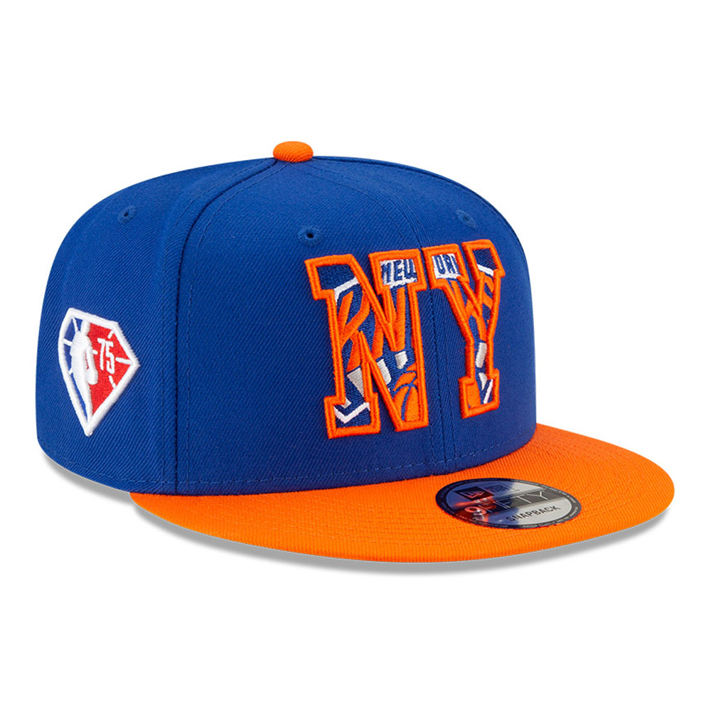 Berretto 9FIFTY blu del Draft NBA dei New York Knicks