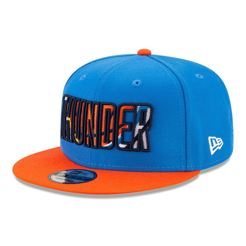 Oklahoma City Thunder NBA Draft Blue 9FIFTY Cap