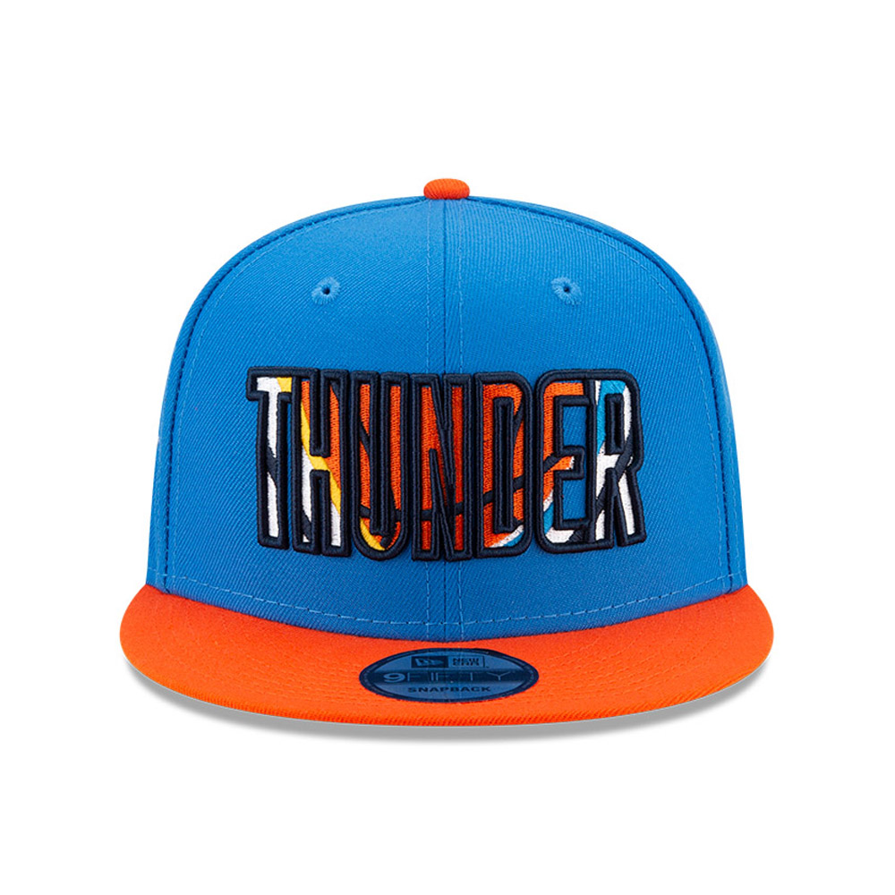 Oklahoma City Thunder NBA Draft Blue 9FIFTY Cap