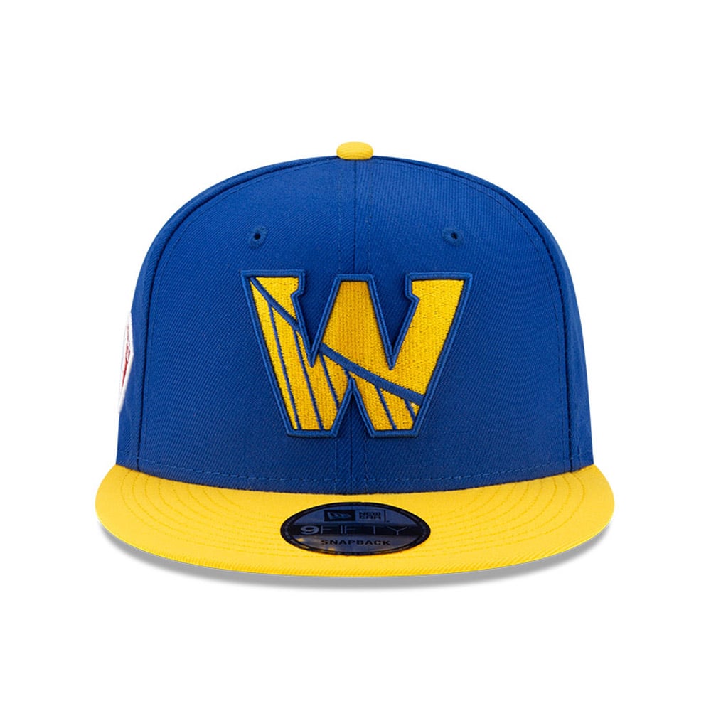 Golden State Warriors NBA Draft Blau 9FIFTY Cap
