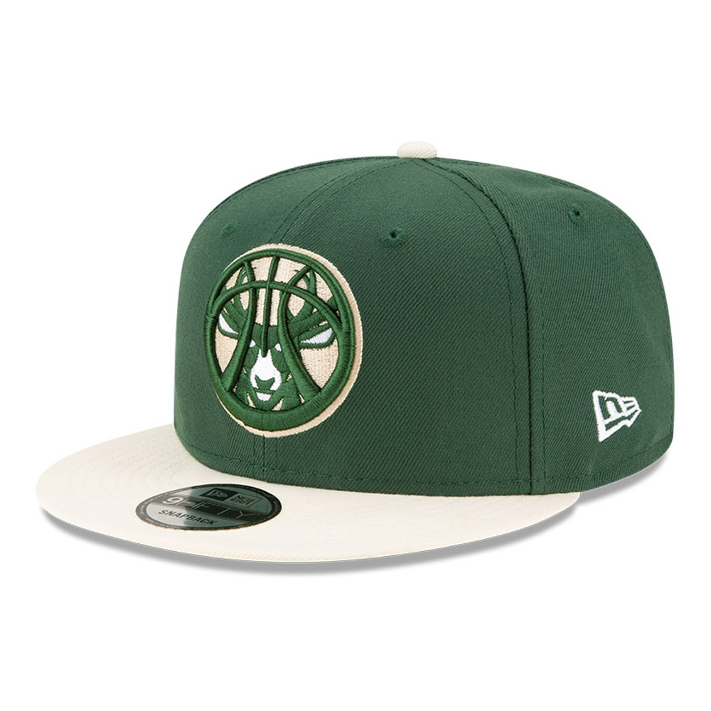 Milwaukee Bucks NBA Draft Green 9FIFTY Cap