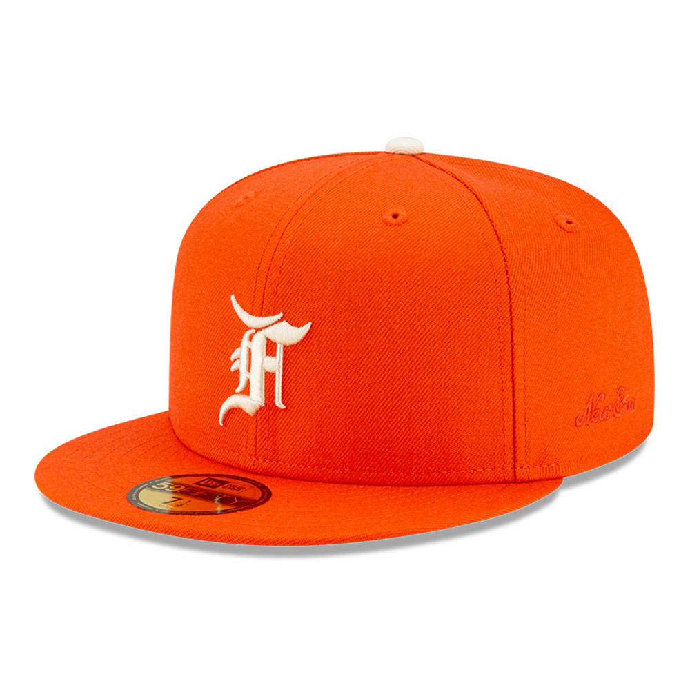 Gottesfurcht ESSENTIALS x Detroit Tigers Orange 59FIFTY Cap