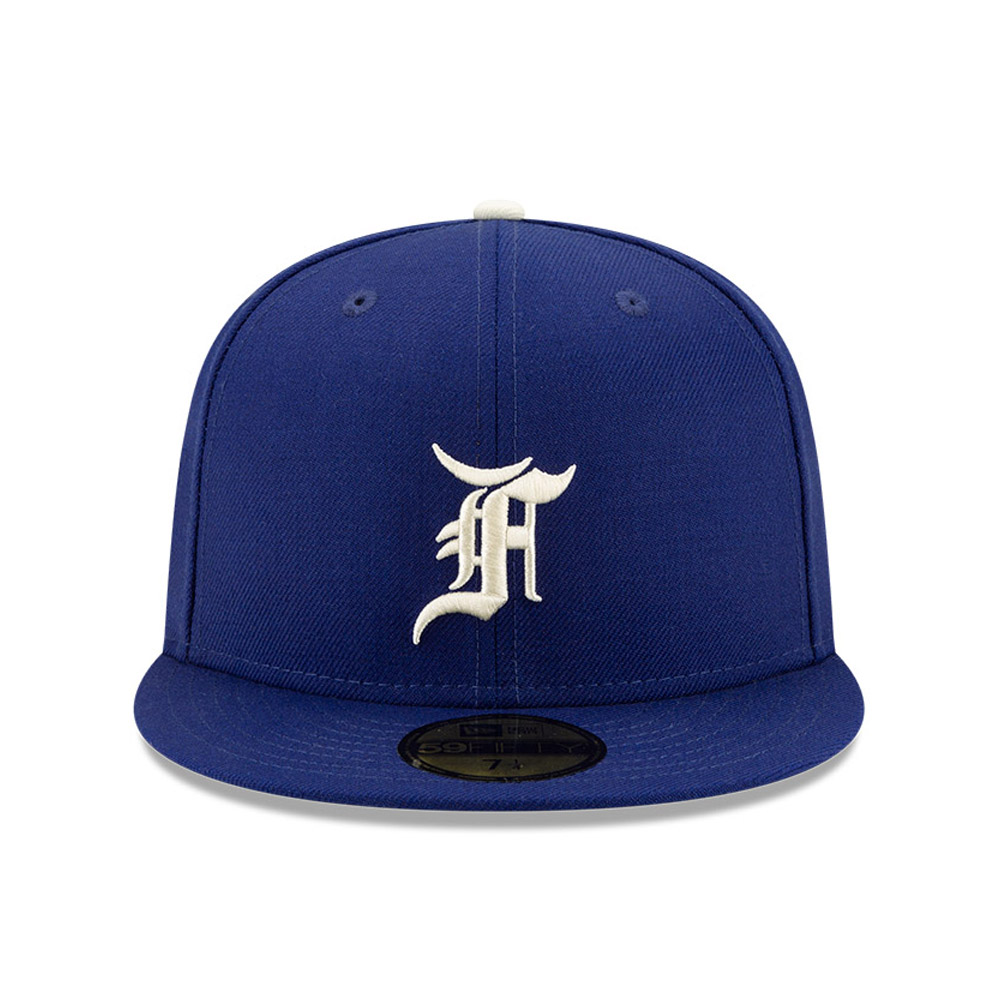 Official New Era Detroit Tigers FOG Essentials Blue 59FIFTY Fitted 