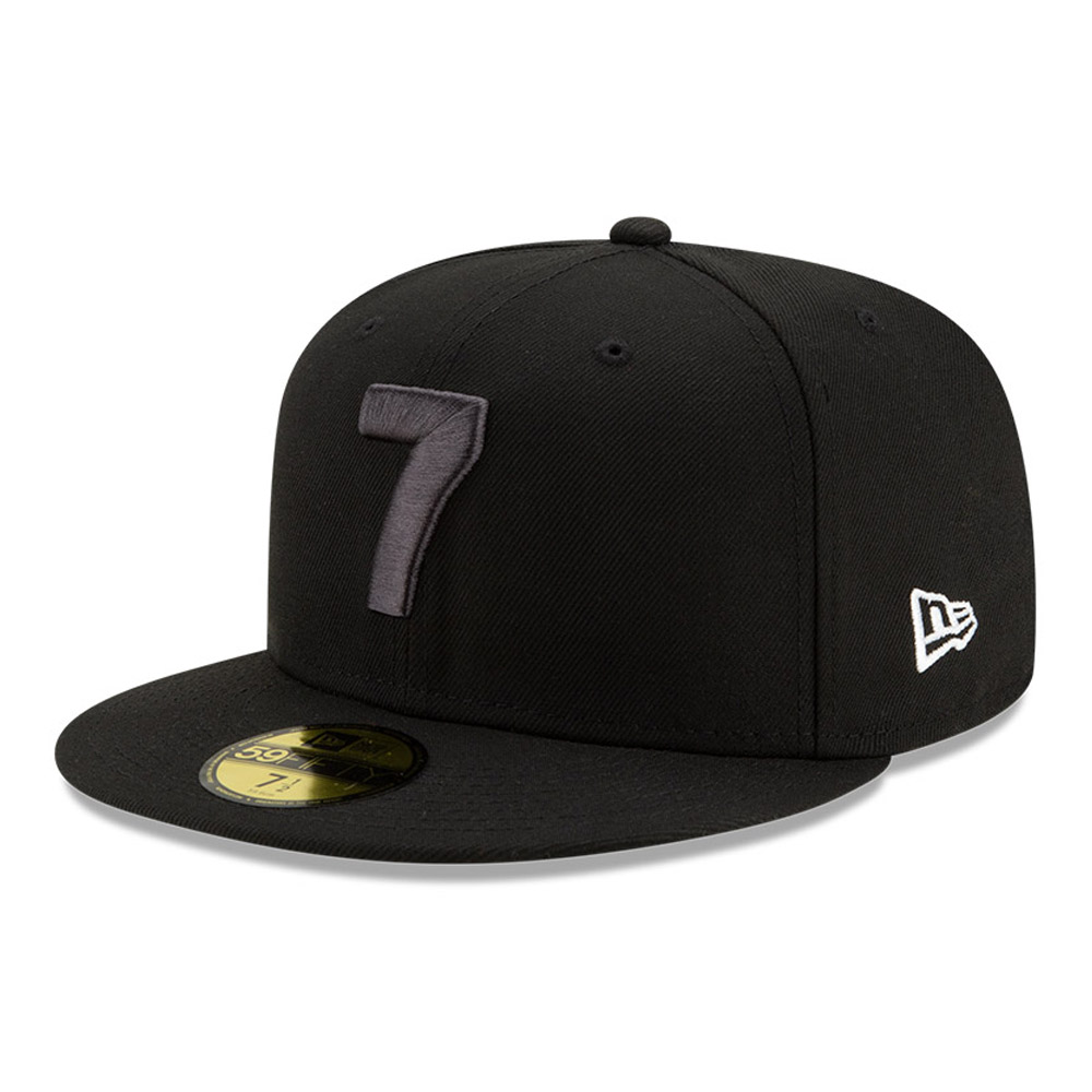 Brooklyn Nets x Compound "7" Black 59FIFTY Cap