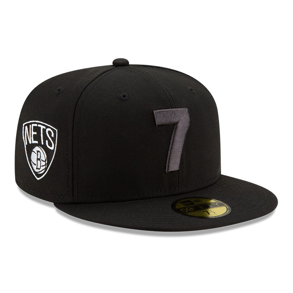 Brooklyn Nets x Compound 7 Noir 59FIFTY Cap