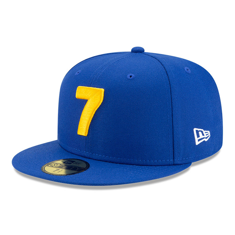 Golden State Warriors x Compound 7 Blau 59FIFTY Kappe