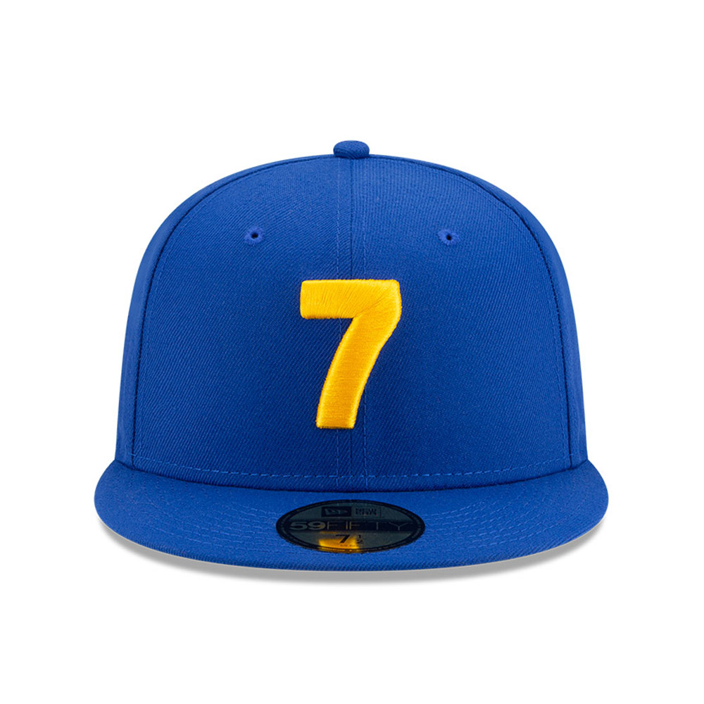 Golden State Warriors x Compound 7 Blau 59FIFTY Kappe