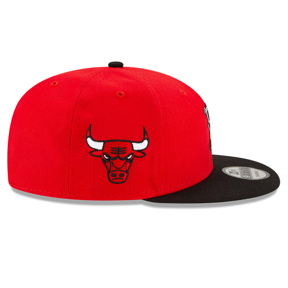 Chicago Bulls x Compound Gasmaske Logo Rot 9FIFTY Kappe