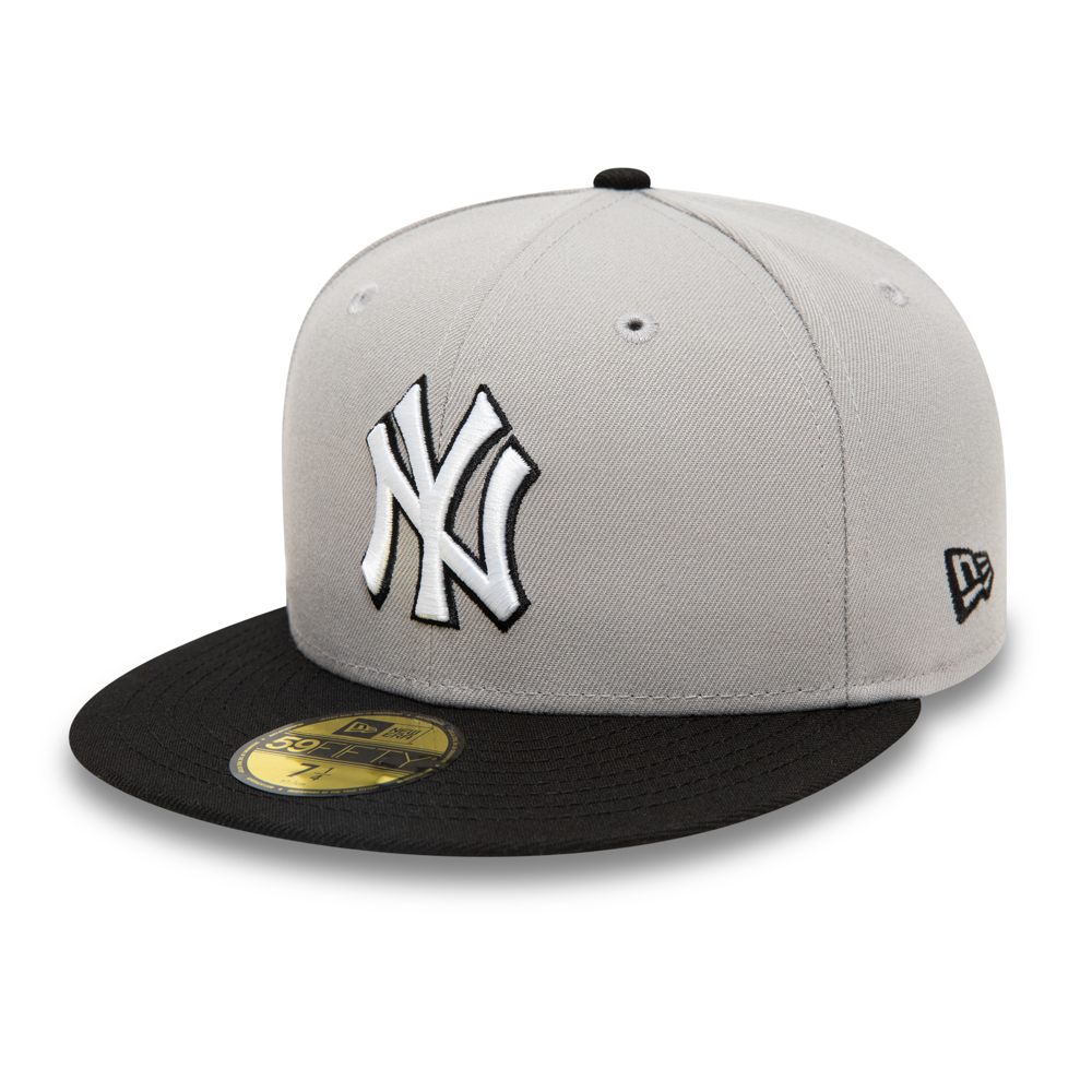 Casquette New York Yankees Monochrome 59FIFTY Grise