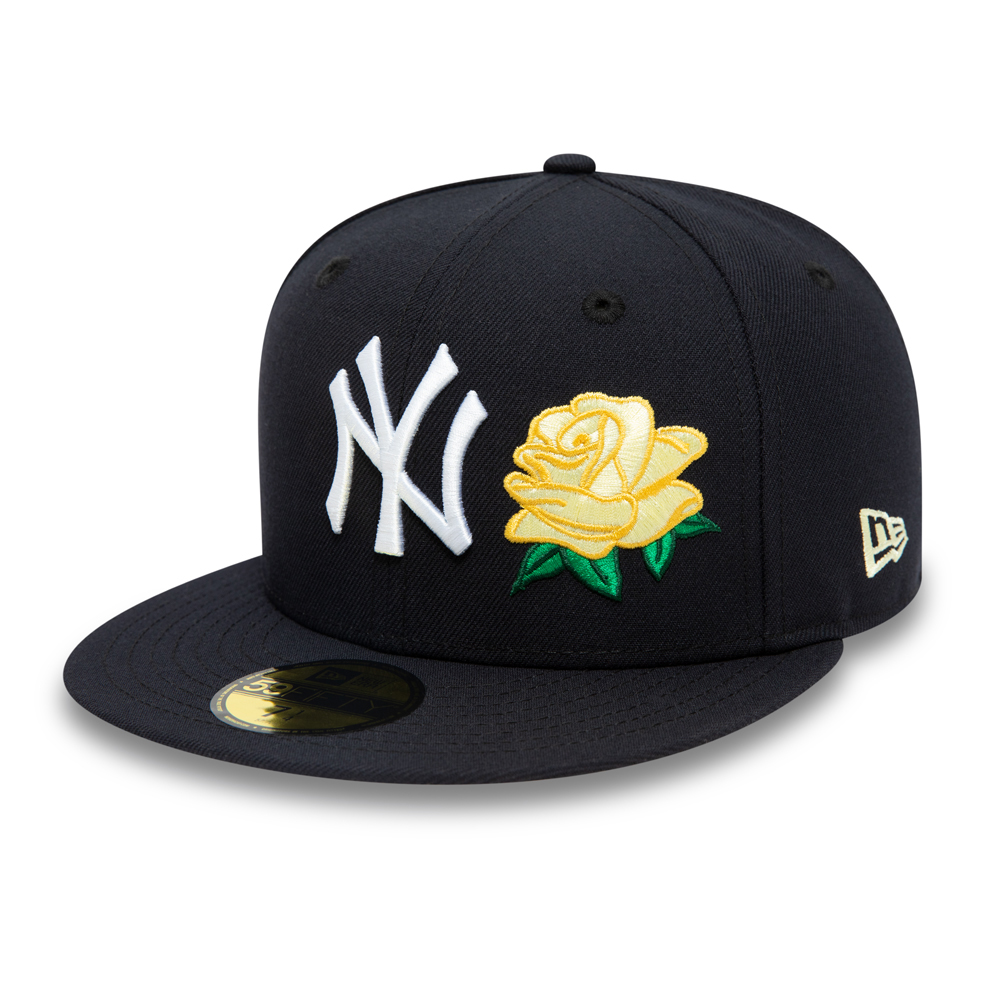 Casquette 59FIFTY New York Yankees Rose MLB Navy 