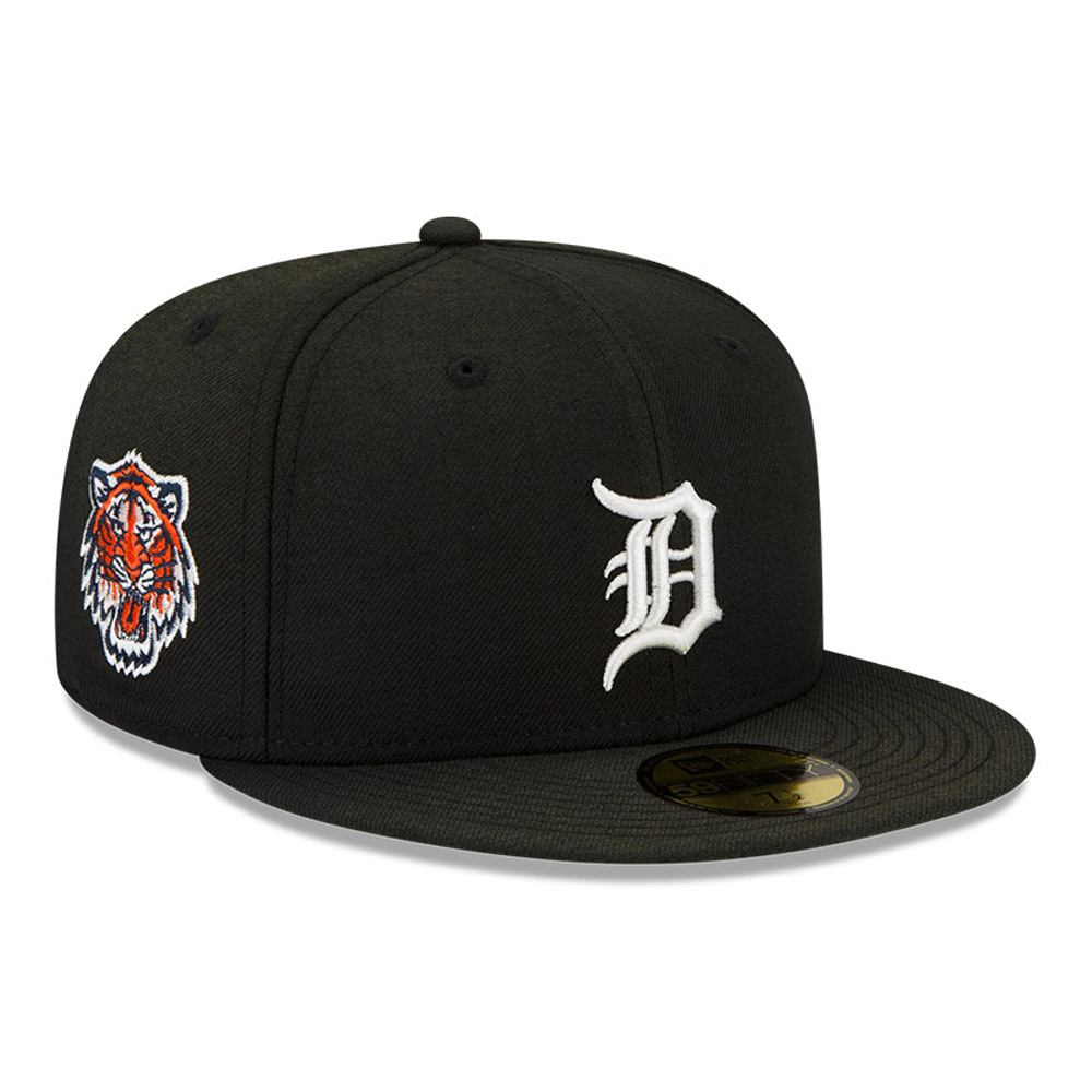 Detroit Tigers MLB Over Wash Black 59FIFTY Cappuccio