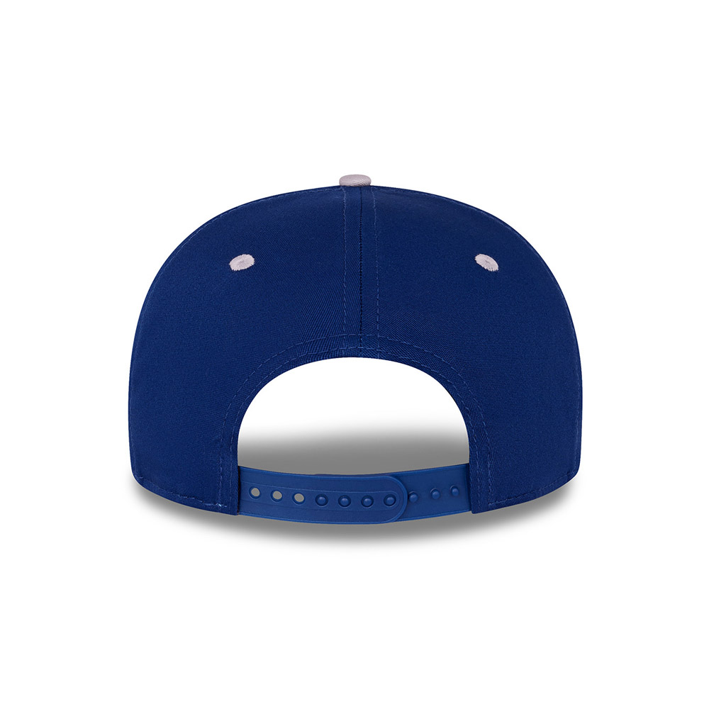 New York Mets Wordmark Blu 9FIFTY Stretch Snap Cap