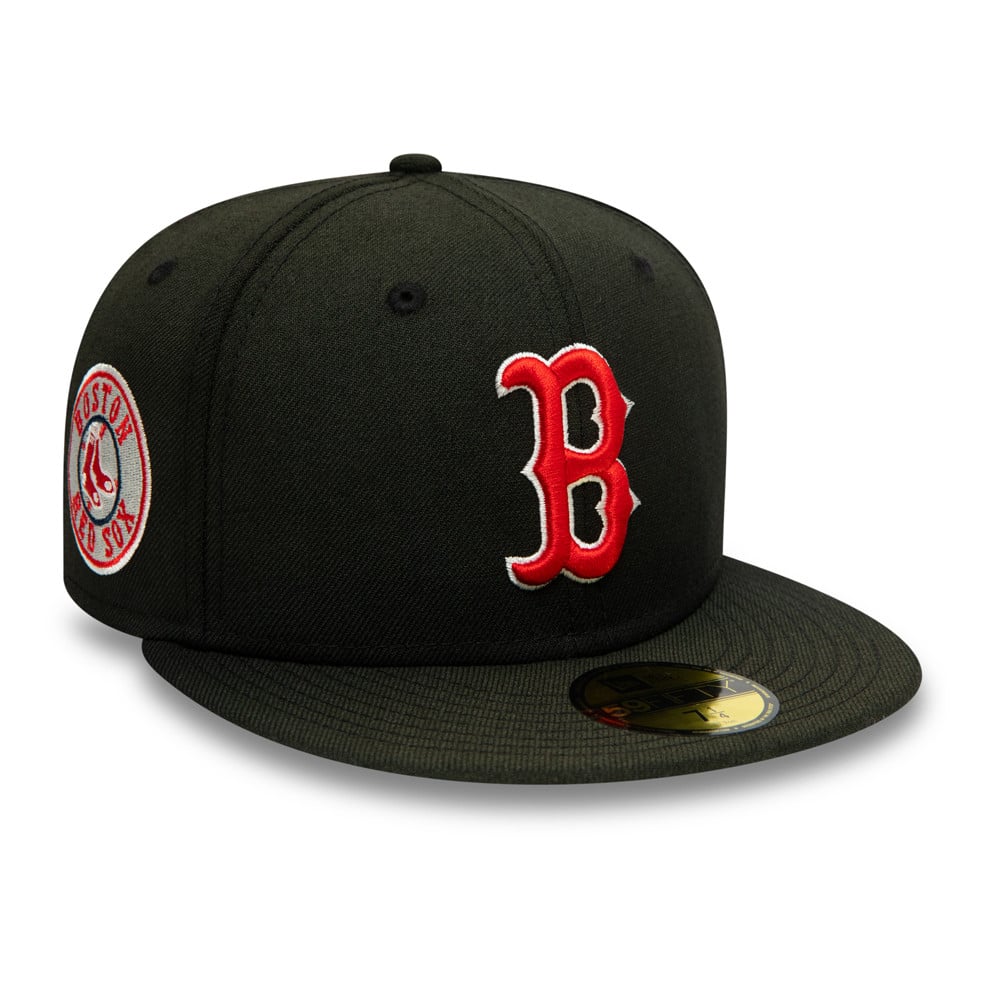Boston Red Sox MLB Over Wash Black 59FIFTY Cappuccio