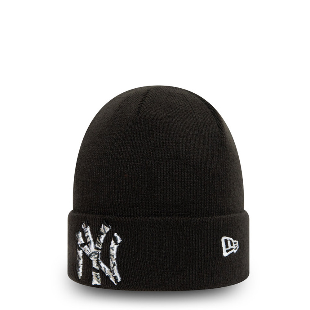 New York Yankees Camo Infill Kids Chapeau à bonnet noir