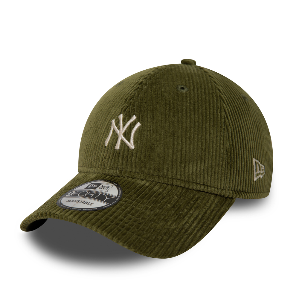New Era - New York Yankees - Casual Classic - Olive Corduroy