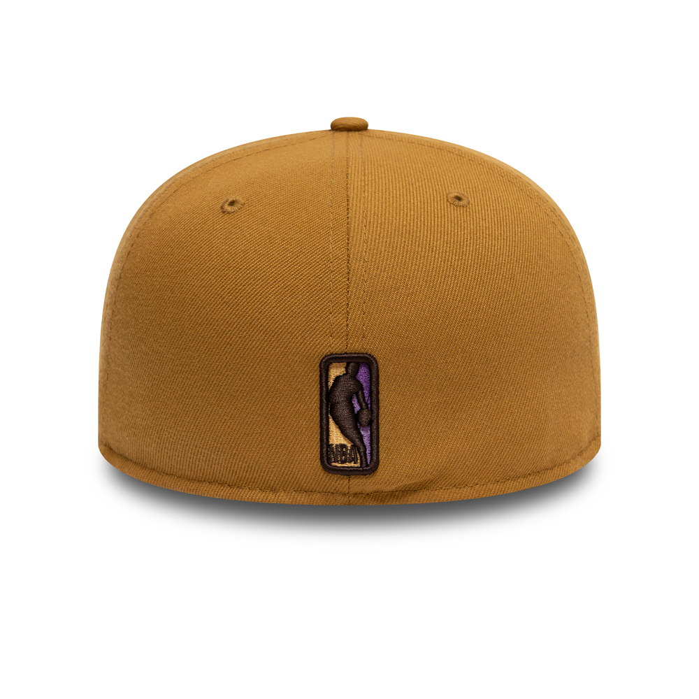 Boston Celtics NBA Sweet and Savoury Tan 59FIFTY Fitted Cap