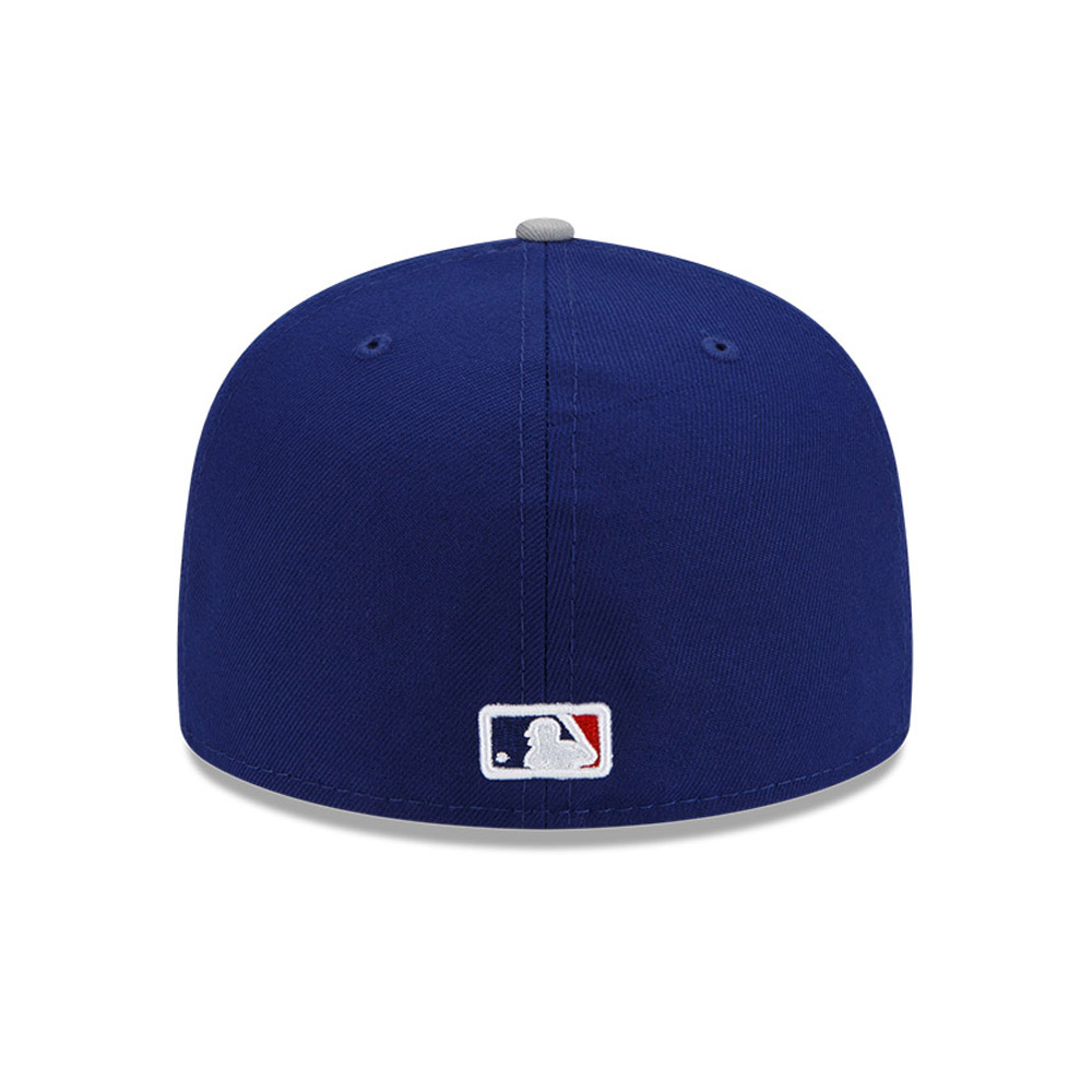 LA Dodgers MLB Drip Front Blue 59FIFTY Fitted Cap