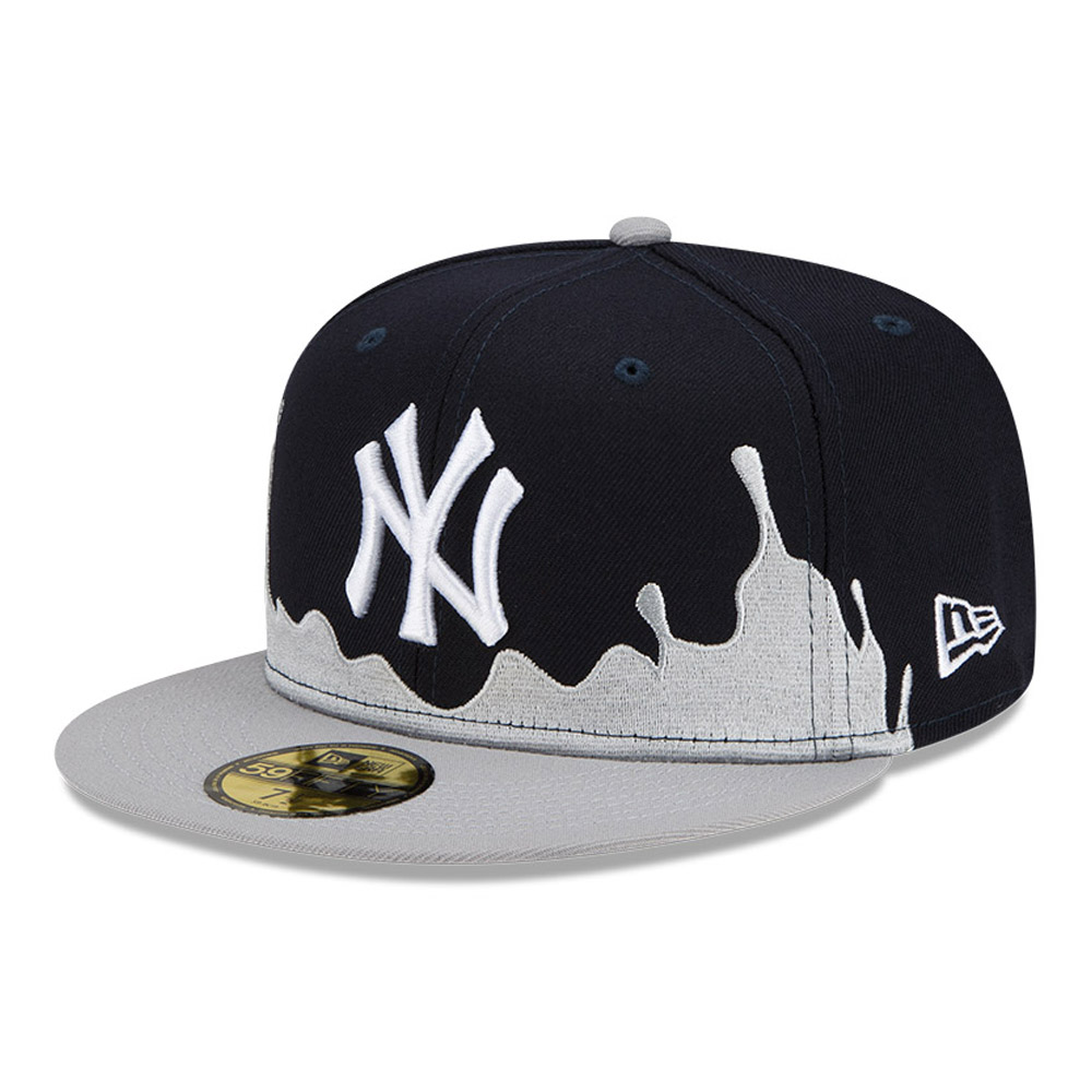 New York Yankees MLB Drip Front Navy 59FIFTY Fitted Cap