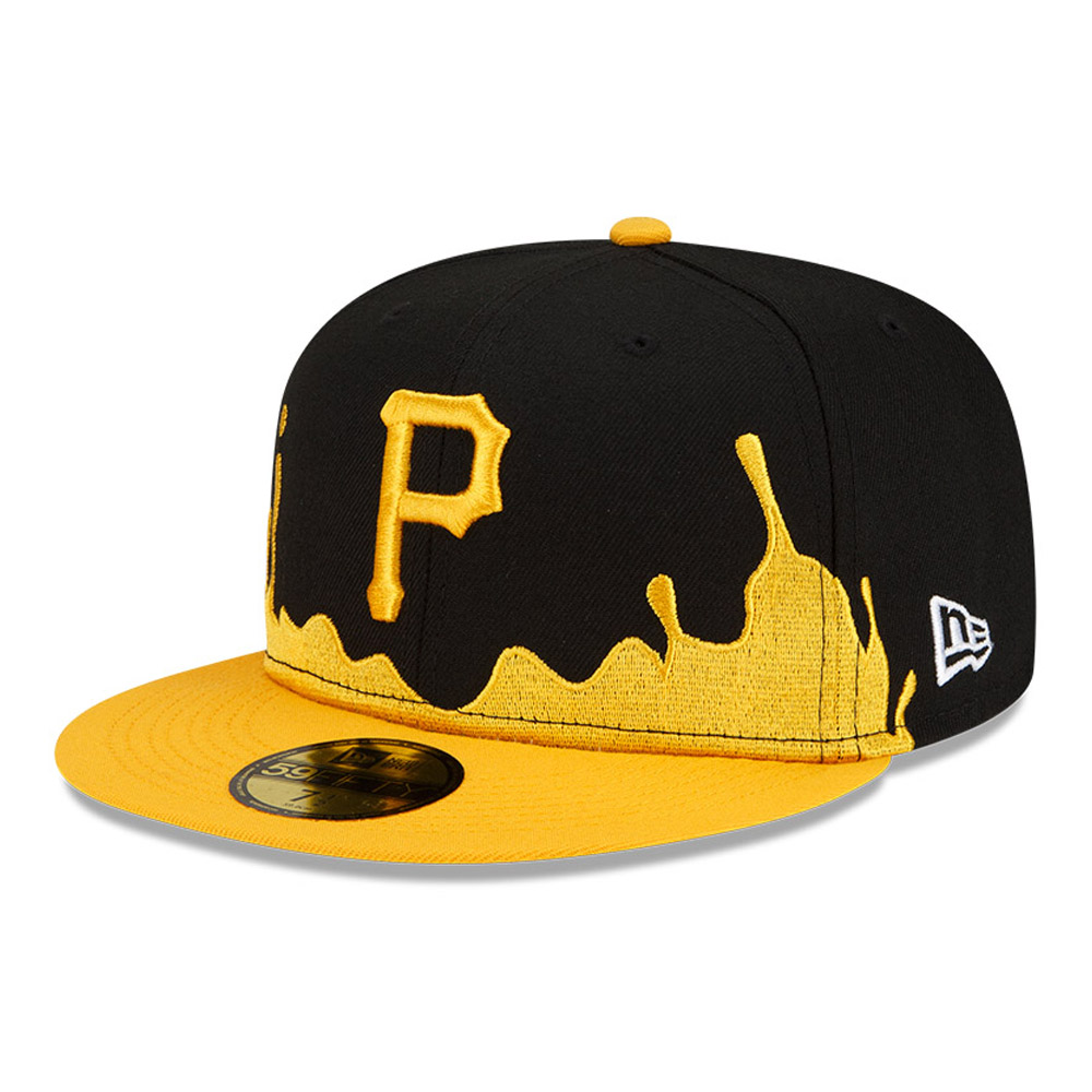 Casquette 59FIFTY Pittsburgh Pirates MLB Drip Front Noir