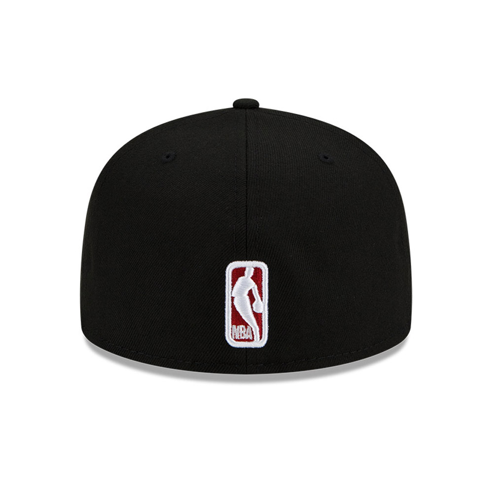 Miami Heat NBA Fan Out Black 59FIFTY Fitted Cap