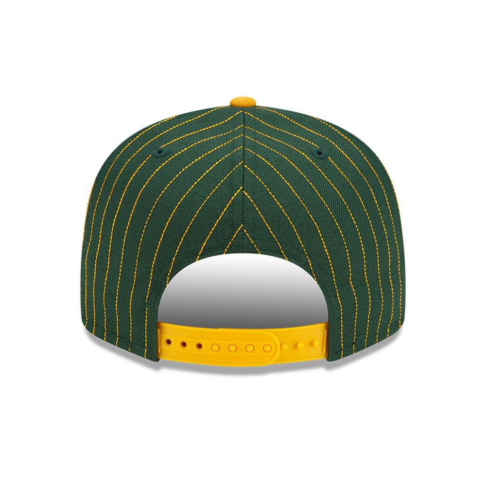 Green Bay Packers NFL Pinstripe Green 9FIFTY Casquette