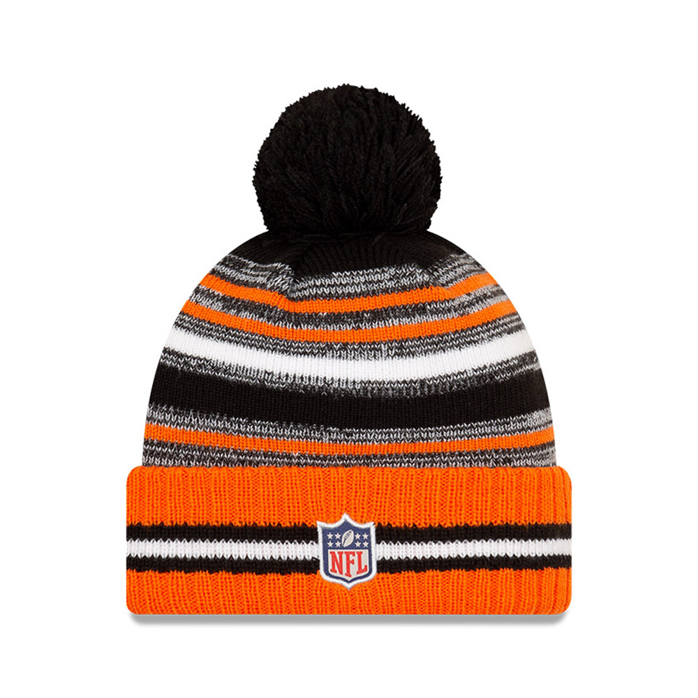 شخصيات انمي بنات Cincinnati Bengals NFL Sideline Kids Orange Bobble Beanie Hat شخصيات انمي بنات