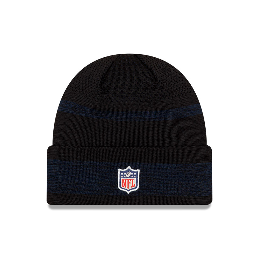 Seattle Seahawks NFL Sideline Tech Blue Cuff Beanie Hat