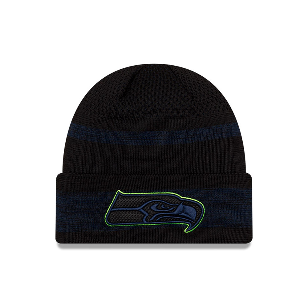 Seattle Seahawks NFL Sideline Tech Blue Cuff Beanie Hat