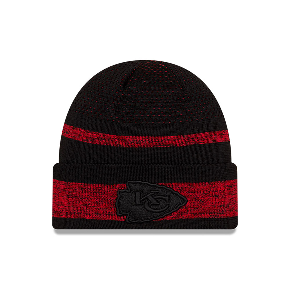 Kansas City Chiefs NFL Sideline Tech Red Cuff Beanie Hat