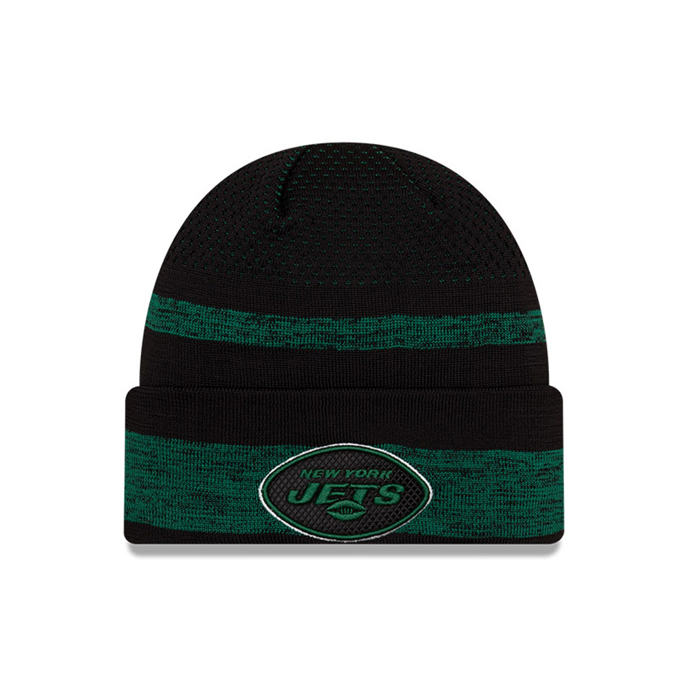 New York Jets NFL Sideline Tech Green Cuff Beanie Hat