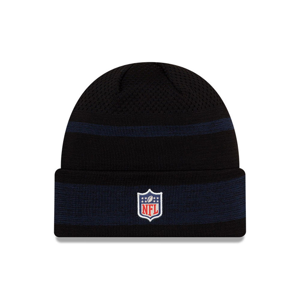 Houston Texans NFL Sideline Tech Blue Cuff Bonnet Chapeau
