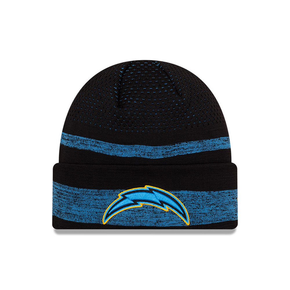 LA Chargers NFL Sideline Tech Blue Cuff Bonnet Chapeau