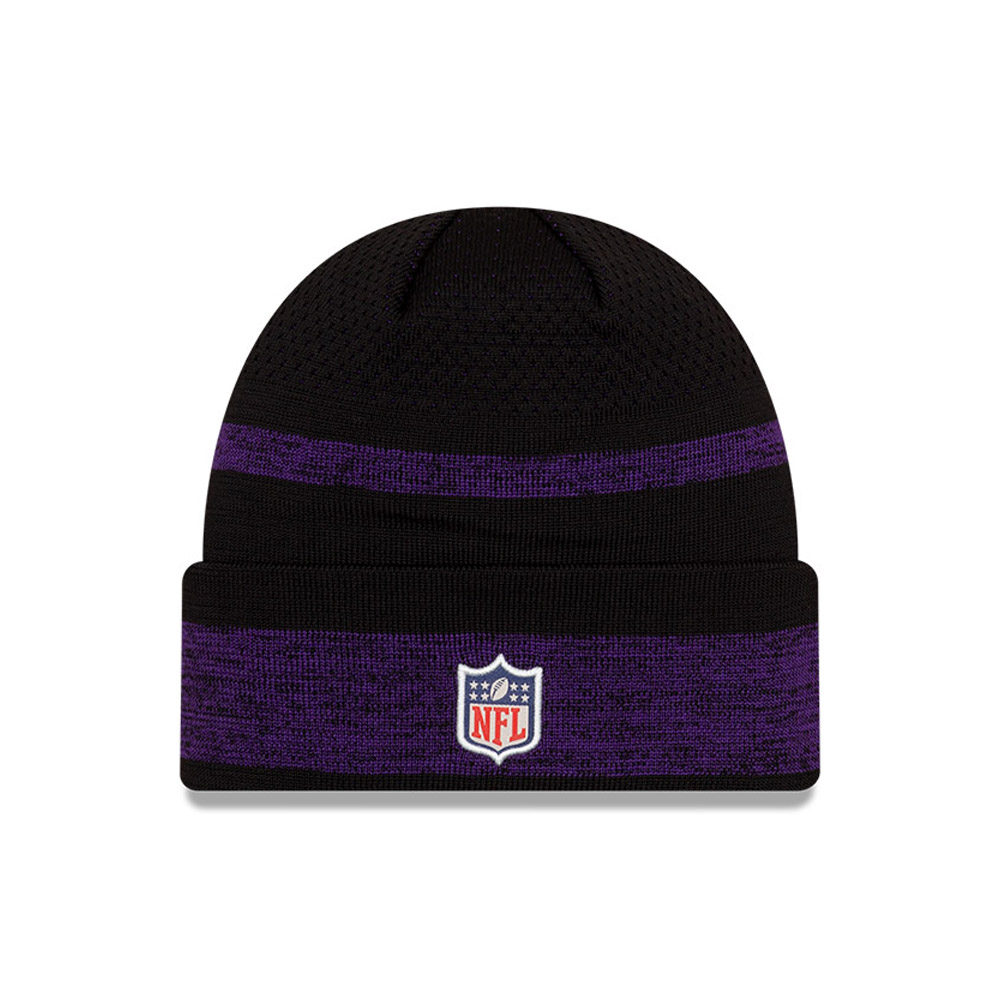 Minnesota Vikings NFL Sideline Tech Purple Cuff Bonnet Chapeau