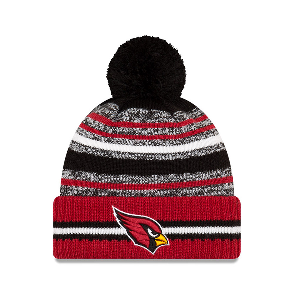 Cardinals de l’Arizona NFL Sideline Red Bobble Beanie Hat