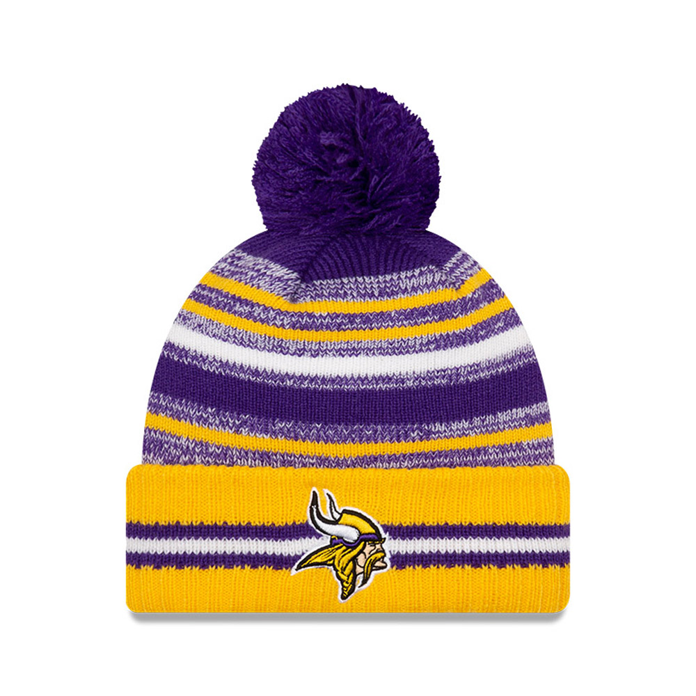 Minnesota Vikings NFL Sideline Purple Bobble Bonnet