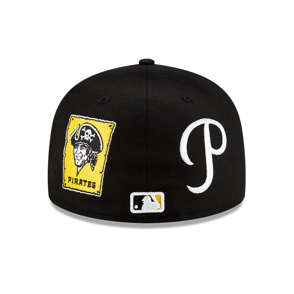 59FIFTY – Pittsburgh Pirates – MLB Team Pride – Kappe in Schwarz