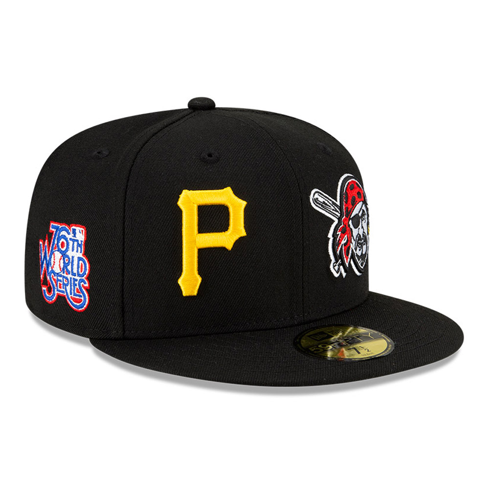 Casquette 59FIFTY MLB Team Pride Pittsburgh Pirates, noir