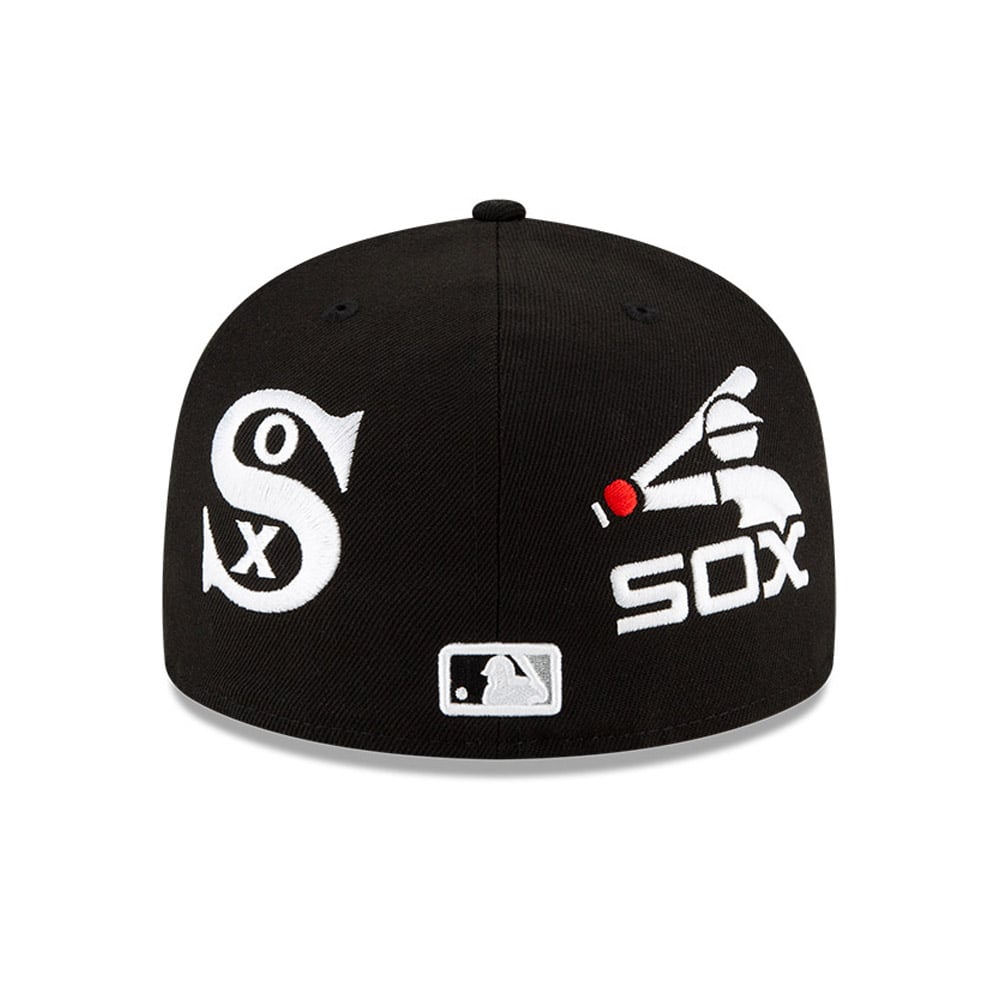 59FIFTY – Chicago White Sox – MLB Team Pride – Kappe in Schwarz