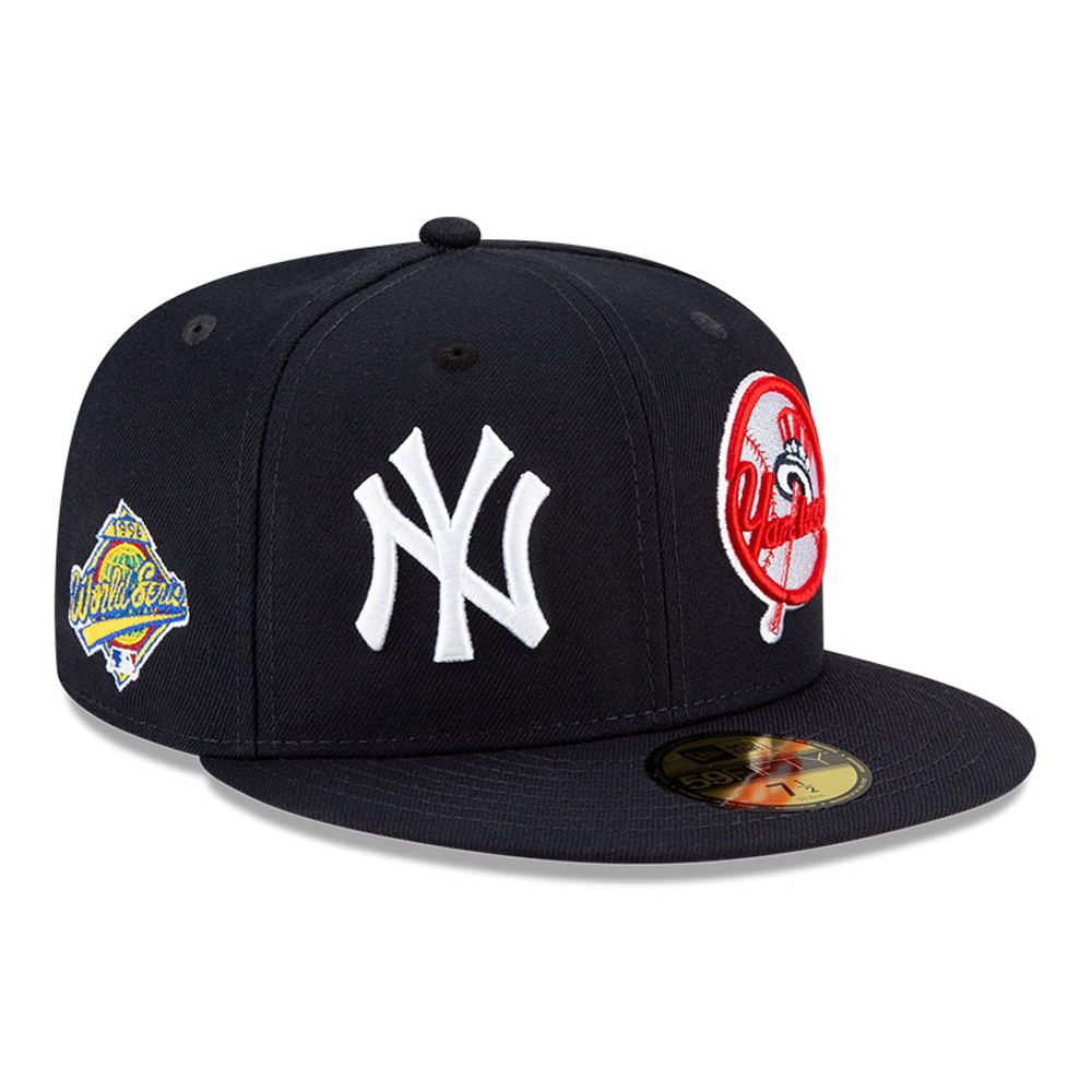 Casquette 59FIFTY New York Yankees MLB Team Pride, bleu marine 