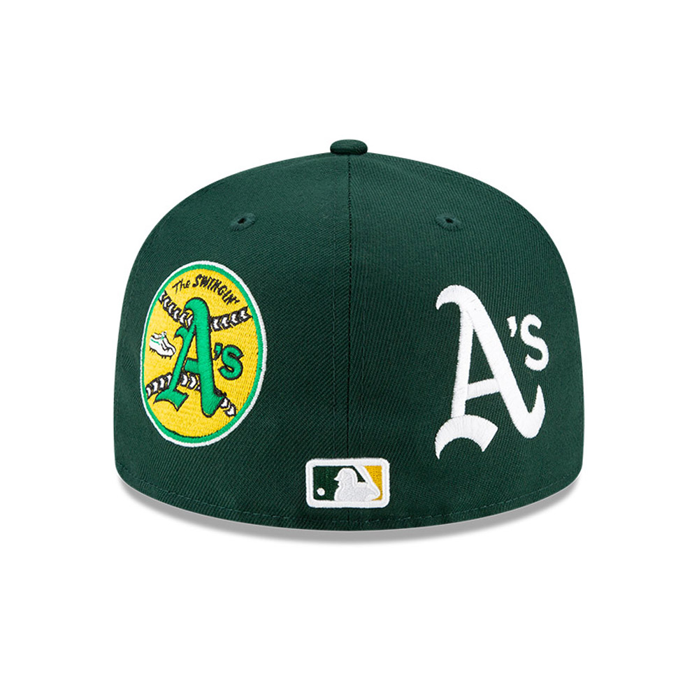 Official New Era Oakland Athletics MLB Team Pride Green 59FIFTY Fitted Cap  B2827_283