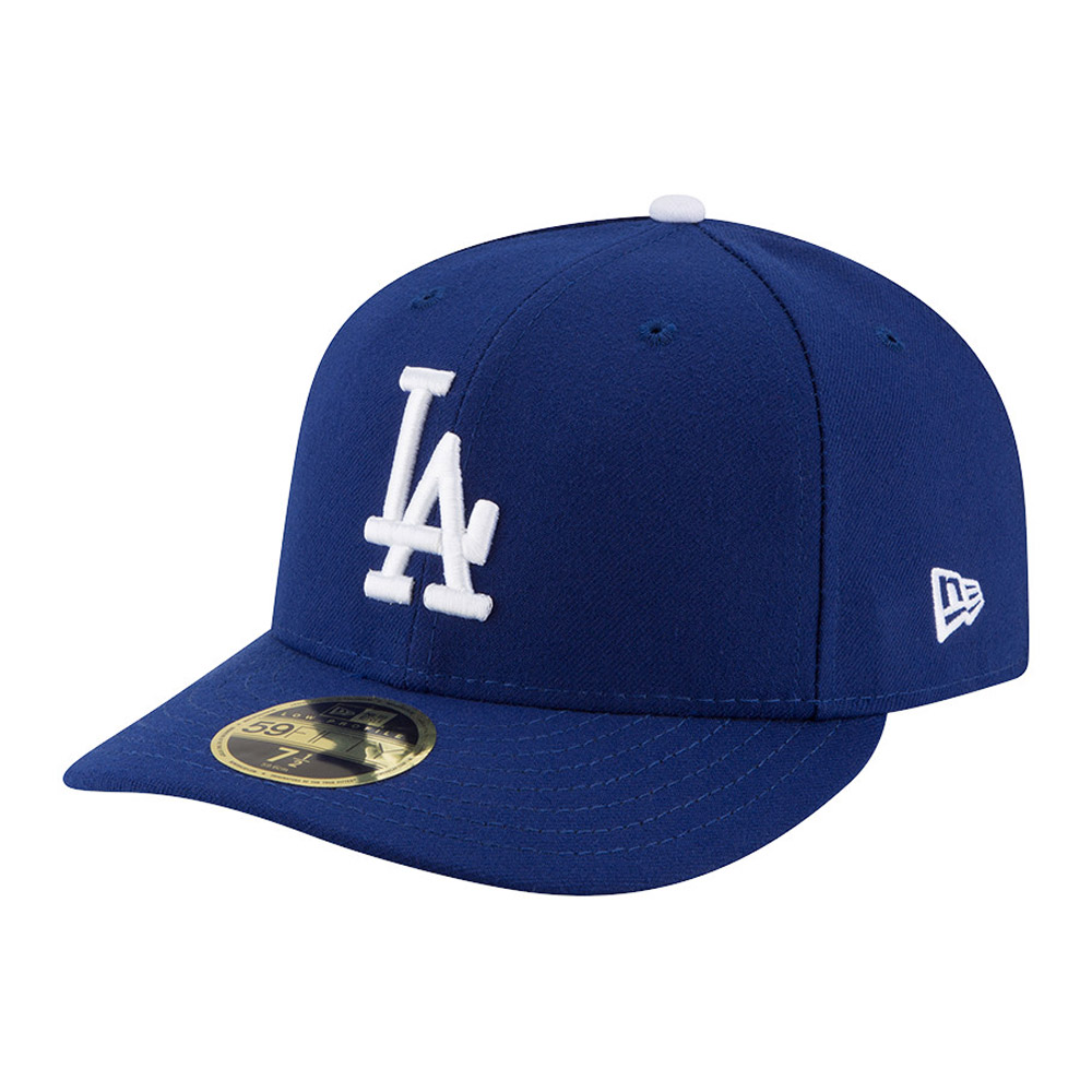 LA Dodgers AC Perf Blue 59FIFTY Gorra de perfil bajo